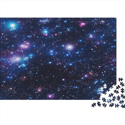 Galaxy Puzzle für Erwachsene Puzzle mit 1000 Teilen Puzzle für Erwachsene Puzzle 1000 Teile anspruchsvolles Puzzlespiel 1000 Teile (75 x 50 cm) von BQGHCKEUF