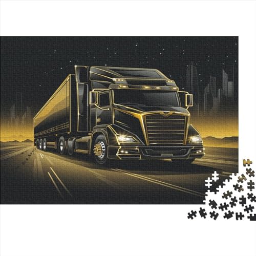 Large Truck Puzzle für Erwachsene Puzzle mit 1000 Teilen für Erwachsene Spielgeschenk Puzzle 1000 Stück eine gute Wahl für Puzzle-Liebhaber zum Entspannen 1000 Stück (75 x 50 cm) von BQGHCKEUF