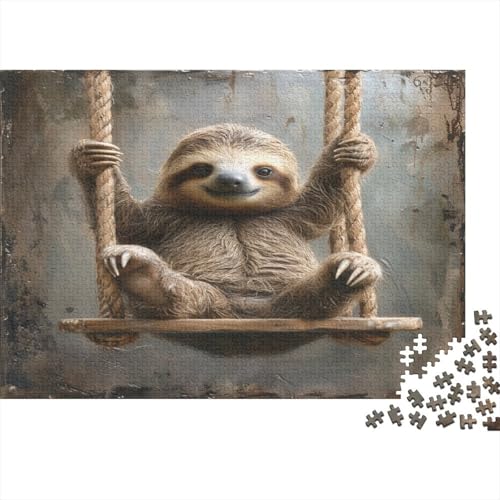 Nutria Puzzle mit 1000 Teilen, für Erwachsene, 1000 Teile, für Liebhaber oder Freunde, unbewegliches Puzzle, 1000 Stück (75 x 50 cm) von BQGHCKEUF