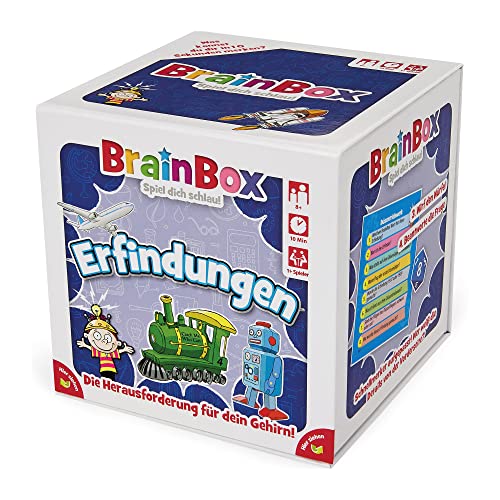 Brain Box 94915 Erfindungen, Lernspiel, Quizspiel für Kinder ab 8 Jahren von BRAINBOX