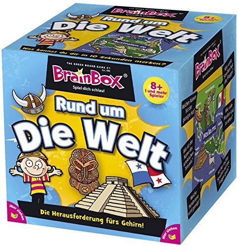 Brain 2094901 Box 94901 Rund um die Welt, Lernspiel, Quizspiel für Kinder ab 8 Jahren, weiß Brain 2094901 Box 94901 Rund um die Welt, Lernspiel, Quizspiel für Kinder ab 8 Jahren, weiß von BRAINBOX