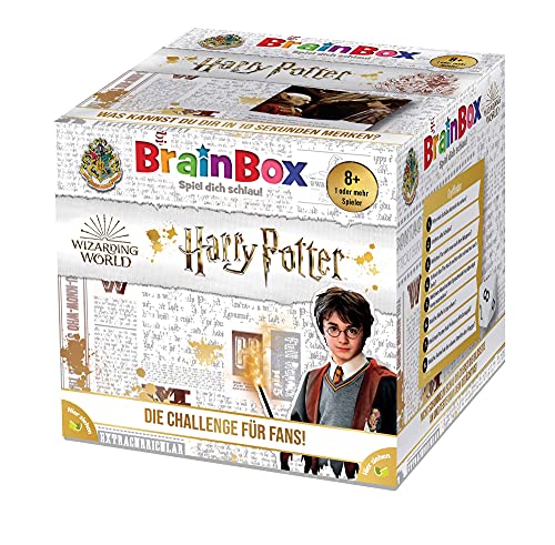 Brain Box 2094946 Harry Potter, Lernspiel, Quizspiel für Kinder ab 8 Jahren, deutsche Edition, Wizarding World von BRAINBOX