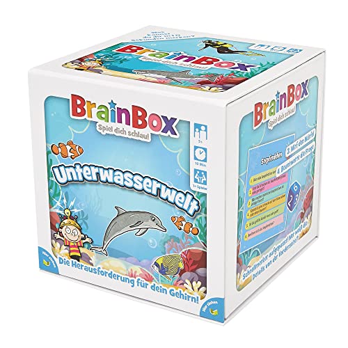 Brain Box 94924 , Unterwasserwelt, Lernspiel, Quizspiel für Kinder ab 5 Jahren von BRAINBOX