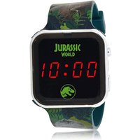 BRANDUNIT JRW4100 Accutime LED-Kinderuhr Jurassic World (grün) von BRANDUNIT