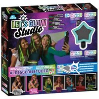 LET'S GLOW STUDIO LG3360 Komplett Set mit LED Clip: Bastelset mit reflektierendem Material von BRANDUNIT