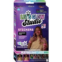 LET'S GLOW STUDIO LG3361S-CDU Zubehör Sticker Set: Zusätzliches Bastelset mit reflektierendem Material von BRANDUNIT