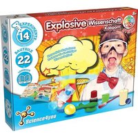 SCIENCE4YOU 616073 Explosive Wissenschaft Experimentierkasten, 14 Experimente von BRANDUNIT