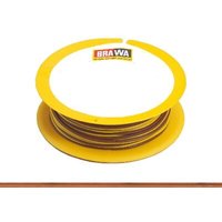 BRAWA 32390 Doppellitze 0,14 mm² 25 m braun/gelb von BRAWA