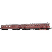 BRAWA 44386 H0 Verbrennungstriebwagen VT 62.9 und Beiwagen VB 147 Analog BASIC+, DB, Ep. III von BRAWA