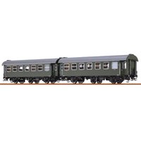 BRAWA 46300 H0 Personenwagen B3yg und B3yg 2er-Set, DB, Ep. III von BRAWA