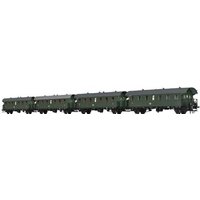 BRAWA 46782 H0 4er-Einheit - Wendezug-Set Personenwagen Bif-28 / Bi-28 / Bi-28 und Bi-28 Wechselstrom, DB, Ep. III BRAWA 46782 H0 4er-Einheit - Wendezug-Set Personenwagen Bif-28 / Bi-28 / Bi-28 und Bi-28 Wechselstrom, DB, Ep. III von BRAWA