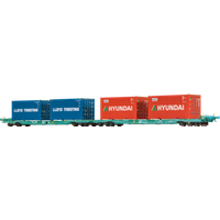 BRAWA 48103 H0 Containerwagen Sffggmrrss, FS, Ep. VI von BRAWA