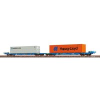 BRAWA 48109 H0 Containerwagen Sffggmrrss36 "MAERSK / Hapag-Lloyd", AAE, Ep. VI von BRAWA