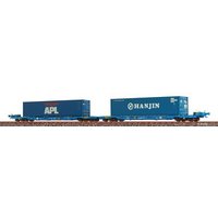 BRAWA 48110 H0 Containerwagen Sffggmrrss36 "APL / HANJIN", AAE, Ep. VI von BRAWA