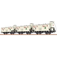 BRAWA 48277 H0 Bierwagen Carlsberg 3er Set, DSB, Ep. II von BRAWA