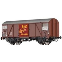 BRAWA 48821 H0 Gedeckter Güterwagen Gms54 "Ritter Sport", DB, Ep. III von BRAWA