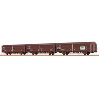 BRAWA 48955 H0 Schiebewandwagen Hbis 299 "SWS" 3er-Set, DSB, Ep. IV von BRAWA