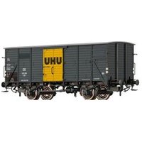 BRAWA 49739 H0 Gedeckter Güterwagen G10 „UHU”, DB, Ep. III von BRAWA