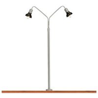 BRAWA 84055 H0 Bogenleuchte doppelt, Stecksockel mit LED von BRAWA