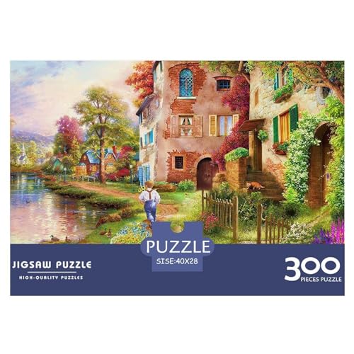 300 Teile kreative Puzzles Yinghua Geschenk-Puzzles rechteckiges Puzzle-Spielzeug für Erwachsene 300 Stück (40 x 28 cm) von BREAUX