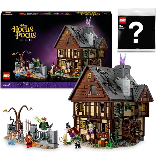 LEGO Hocus Pocus: Das Hexenhaus der Sanderson-Schwestern (21341) mit Mystery-Polybag, Ideas von BRICK Flip