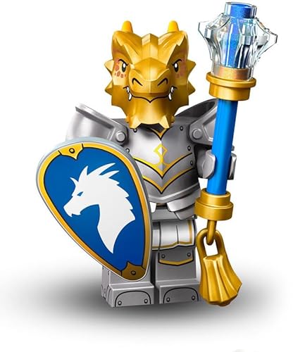 Lego Dungeons & Dragons Minifiguren Serie: Dragonborn Paladin (Drachenblütiger Paladin) – DND Lego Figuren Einzeln zum sammeln (71047) von BRICK Flip