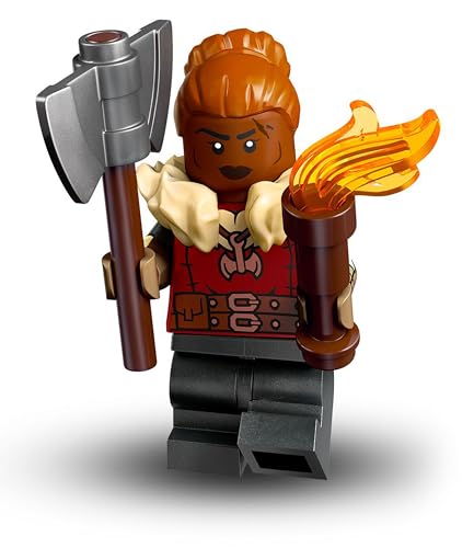 Lego Dungeons & Dragons Minifiguren Serie: Dwarf Barbarian (Zwergenbarbar:in) – DND Lego Figuren Einzeln zum sammeln (71047) von BRICK Flip