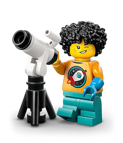 Lego Minifiguren Serie 27: Astronomer Kid (Sternenforscher-Kind), Minifiguren Lego Set, Lego Figuren Einzeln zum sammeln (Lego 71048) - Lego Neuheiten 2025 von BRICK Flip