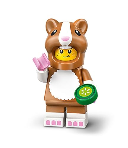 Lego Minifiguren Serie 27: Hamster Costume Fan (Hamsterkostüm-Fan), Minifiguren Lego Set, Lego Figuren Einzeln zum sammeln (Lego 71048) - Lego Neuheiten 2025 von BRICK Flip