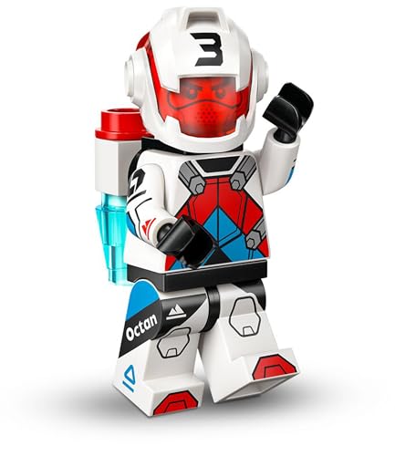 Lego Minifiguren Serie 27: Jetpack Racer (Rennflieger mit Raketenrucksack), Minifiguren Lego Set, Lego Figuren Einzeln zum sammeln (Lego 71048) - Lego Neuheiten 2025 von BRICK Flip