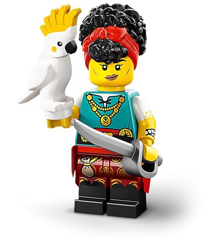 Lego Minifiguren Serie 27: Pirate Quartermaster (Piraten-Quartiermeister), Minifiguren Lego Set, Lego Figuren Einzeln zum sammeln (Lego 71048) - Lego Neuheiten 2025 von BRICK Flip