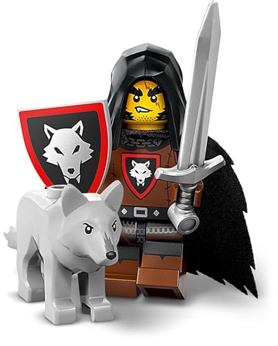 Lego Minifiguren Serie 27: Wolfpack Beastmaster (Wolfsbande-Tierbändiger), Minifiguren Lego Set, Lego Figuren Einzeln zum sammeln (Lego 71048) - Lego Neuheiten 2025 von BRICK Flip