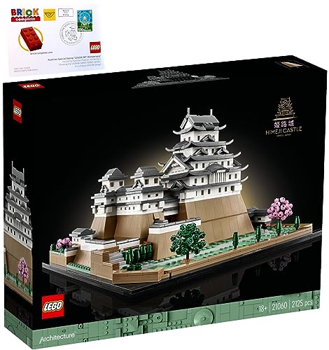 BRICKCOMPLETE Lego 2er Set: 21060 Burg Himeji & 1x FDC First Day Cover/Erstagsbrief mit Sonderstempel / 90 Jahre Lego Edition von BRICKCOMPLETE