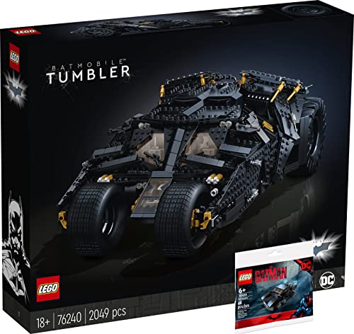 Lego 2er Set: 76240 Batmobile Tumbler & 30455 Batmobile Polybag von BRICKCOMPLETE