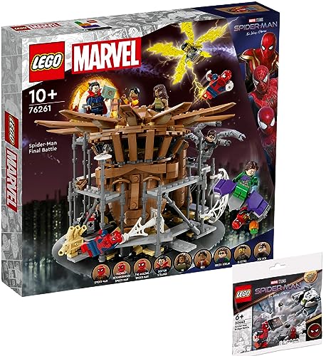 Lego 2er Set: 76261 Spider-Mans großer Showdown & 30443 Spider-Mans Brückenduell von BRICKCOMPLETE