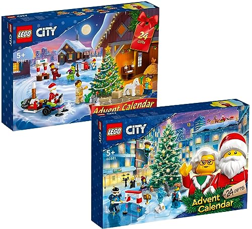 Lego City Adventkalender 2er Set: 60381 & 60352 von BRICKCOMPLETE