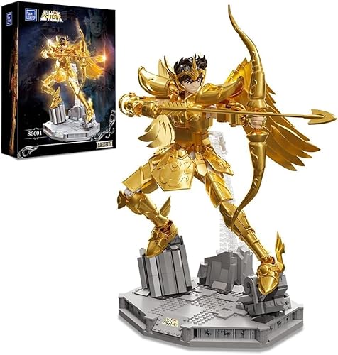 BRICKKK PANTASY Saint Seiya Klemmbausteine für Erwachsene Bausatz Action Figure Bausteine, Kreative Kunst Sammlermodell für zu Hause oder im Büro, Japanische Bausatz Anime Bauset von BRICKKK