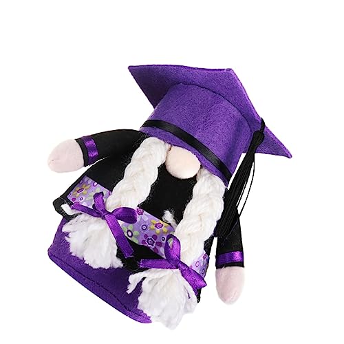 BRIGHTFUFU 1 PC Absolvent Party Accessoire Graduation Cap Puppe Zarte Spielzeugpuppe () von BRIGHTFUFU