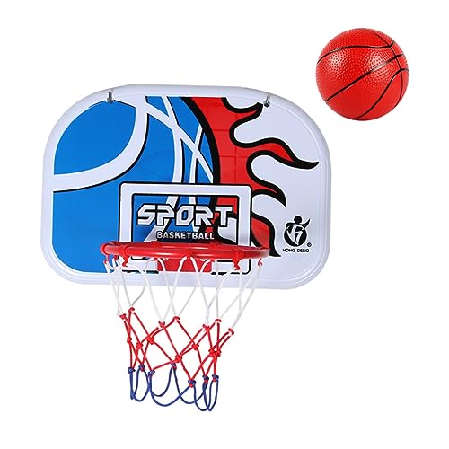 BRIGHTFUFU 1 Satz Basketballspielzeug für die Wand blueriiot Basketballspielzeug Basketball-Minikorb Netz Pop spielzeuge Basketballspielzeug für Wandhängender Basketballständer von BRIGHTFUFU