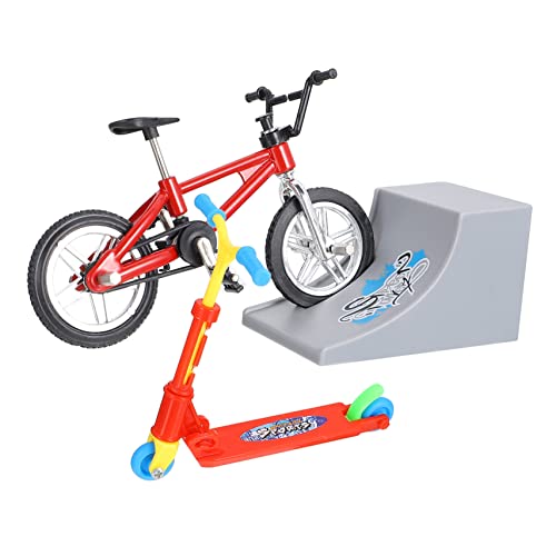 BRIGHTFUFU Fingerspielzeug Fahrrad Robustes Kunststoff-aluminiumlegierung-lernspielzeug für Jungen und Mädchen von BRIGHTFUFU