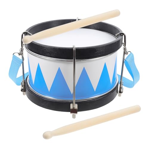 BRIGHTFUFU 1 Satz Kleine Trommel Lernspielzeug Für Kinder Musical Instrument Percussion-Snare-Drum Trommel Lernspielzeug Für Babys Pädagogisches Babyspielzeug Kinderspielzeug Metall von BRIGHTFUFU