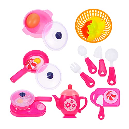 BRIGHTFUFU 1 Satz Satz Simulation Tee-Set küchenspielzeug für Kitchen Toys for Lernspielzeug küche simulierte Teewerkzeuge Plastik von BRIGHTFUFU