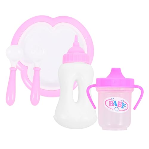 BRIGHTFUFU 1 Set Baby Puppe Flaschen Pretend Spielen Spielzeug Kleine Feed Flaschen Puppe Liefert von BRIGHTFUFU