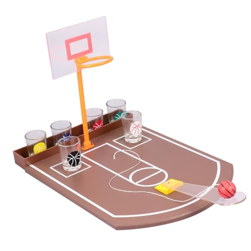 BRIGHTFUFU 1 Set Bar Unterhaltung Liefert Bar Prop Desktop Basketball Trinken Lieferungen Holz von BRIGHTFUFU