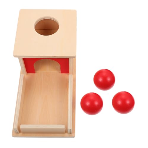 BRIGHTFUFU 1 Set Hölzerne Zielboxspielzeug Für Kinder Montessori Pädagogisches Spielzeug von BRIGHTFUFU