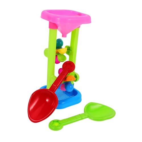 BRIGHTFUFU 1 Set Strandspielzeug Mit Sanduhr Und Wasserrad Buntes Sandspielzeug Für Kreative Strand Und Sandkastenabenteuer Ideal Für Jungen Und ädchen von BRIGHTFUFU