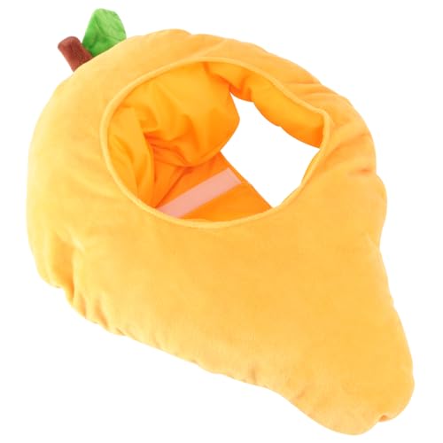 BRIGHTFUFU 1 Stück Mango Kopfbedeckung Cosplay Kopfbedeckung Cartoon Hut Kopfbedeckung Für Party Fruchtform Hut Party Kopfbedeckung Fruchtform Kopfschmuck Plüsch Fruchtkappe Obst von BRIGHTFUFU