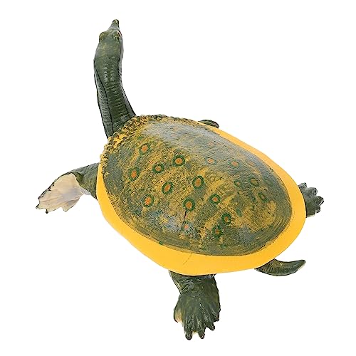 BRIGHTFUFU 1 Stück Simulation Soft-shelled Turtle Modell Meer Kreatur Modell Tiere Form von BRIGHTFUFU