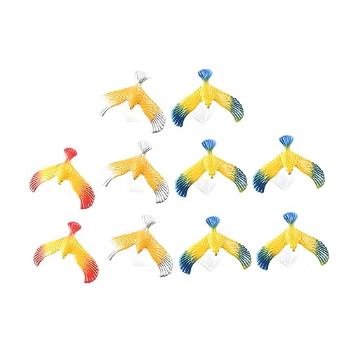 BRIGHTFUFU 10 Stück Balance Spielzeug Set Schwebende Adler Vögel Für Kinder Lernspielzeug Zur Von Geschicklichkeit Und Konzentration Ideal Für Finger Balance Spiele Und von BRIGHTFUFU