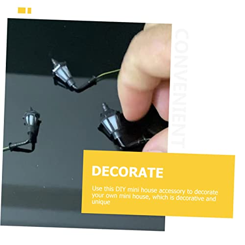 BRIGHTFUFU 10 Stück Maßstab Warmweiß LED DIY Modellbeleuchtung für Sandtisch Landschaft Dekoration Miniaturhäuser Zubehör BRIGHTFUFU 10 Stück Maßstab Warmweiß LED DIY Modellbeleuchtung für Sandtisch Landschaft Dekoration Miniaturhäuser Zubehör von BRIGHTFUFU